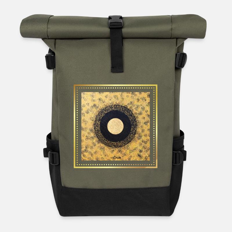 Stargate Archangel Lucifer Sonja Ariel von Staden - Roll Top Backpack - olive/black