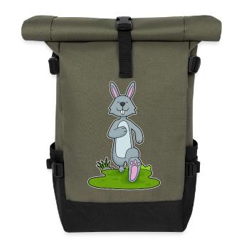 Coureur Bunny Jogger Sport - Sac à dos roll top - olive/noir - Devant