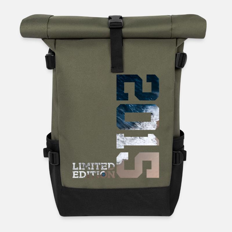 11. GEBURTSTAG LIMITED EDITION 2015 - Rolltop Rucksack - Olive/Schwarz