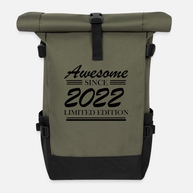 2022 - Rolltop Rucksack - Olive/Schwarz