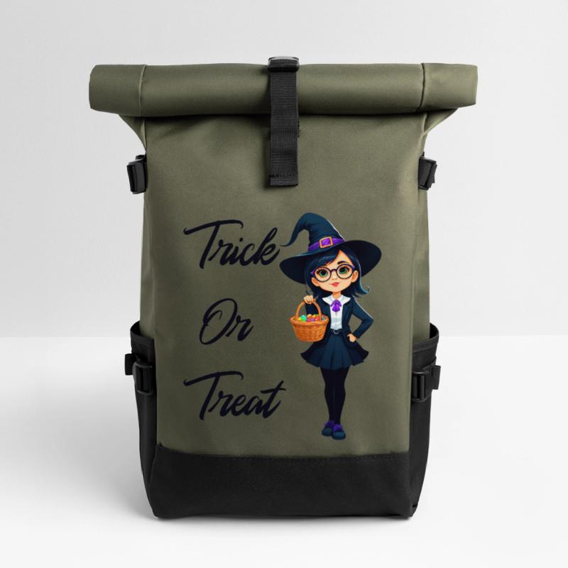 Süßes oder Saures Rolltop Rucksack