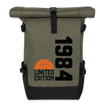 40th Anniversary 1984 Limited Edition Basketball - Roll Top Backpack - olive/black - Front