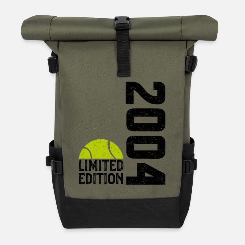 20. Jubiläum 2004 Limited Edition Tennis - Rolltop Rucksack - Olive/Schwarz