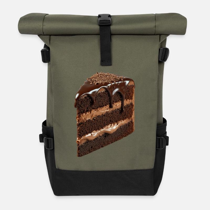 Kuchen - Rolltop Rucksack - Olive/Schwarz