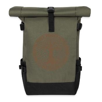 Les arbres adorent vraiment mes disques Disc Golf - Sac à dos roll top - olive/noir - Devant
