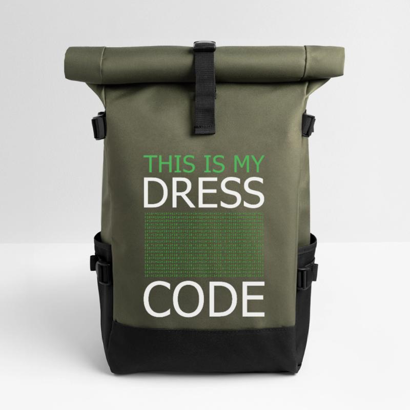 Voici mon code vestimentaire – Code vert Sac à dos roll top