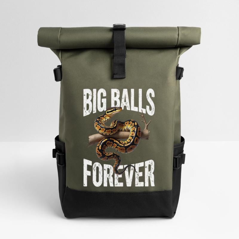 Python roi Serpents Amateurs de terrarium Python Sac à dos roll top
