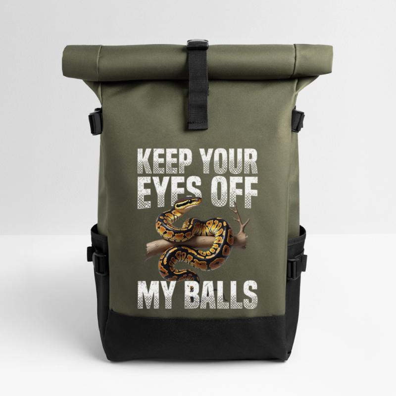 Python roi Serpents Amateurs de terrarium Python Sac à dos roll top