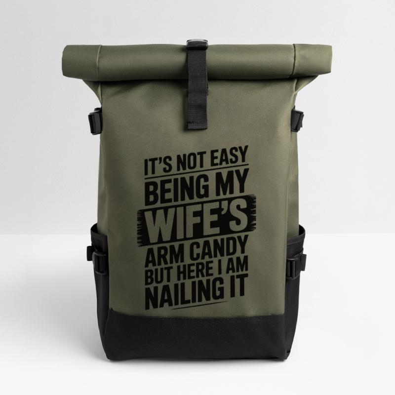 Ehefrau Sprüche Ehefrauen Lustige Ehefrau Geschenk Rolltop Rucksack
