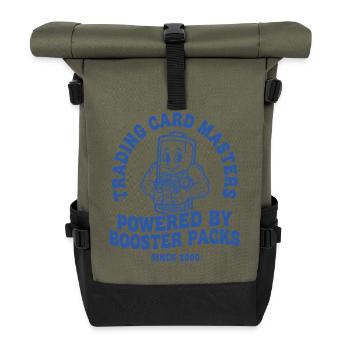 Maîtres de cartes à collectionner alimentés par des boosters - Sac à dos roll top - olive/noir - Devant