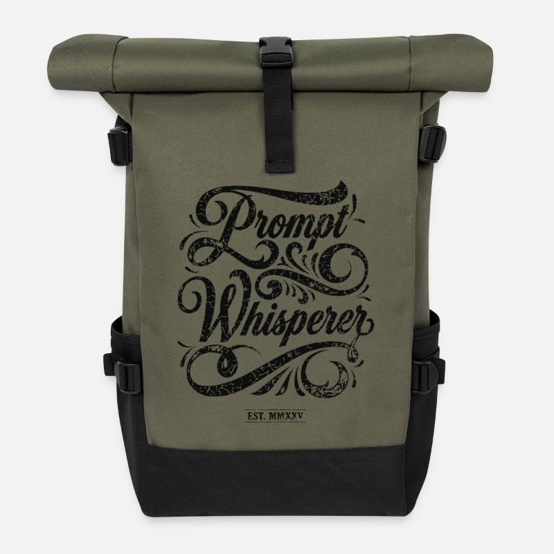 Prompt Whisperer - Rolltop Rucksack - Olive/Schwarz
