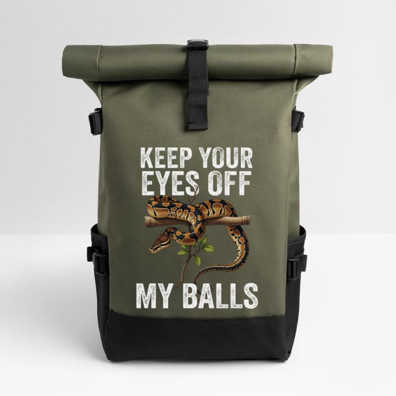 Python roi Serpents Amateurs de terrarium Python Sac à dos roll top