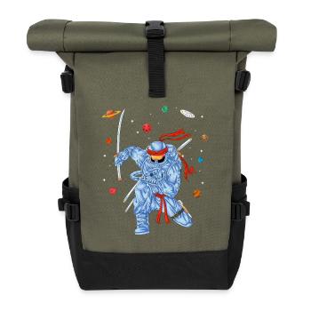 Chemise Ninja Astronaute - Sac à dos roll top - olive/noir - Devant