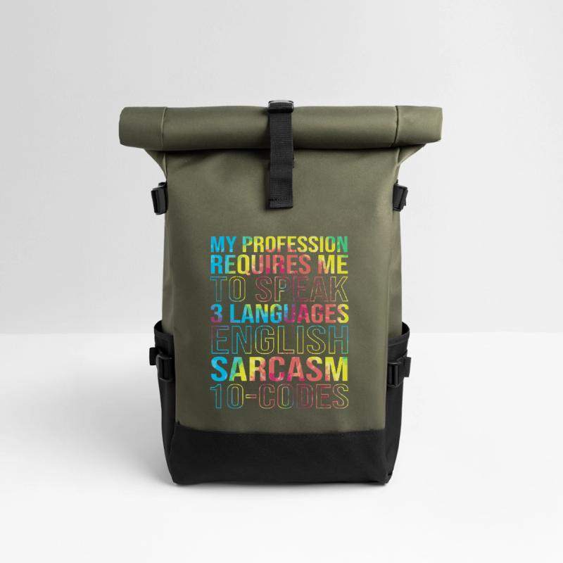 Roll Top Backpack