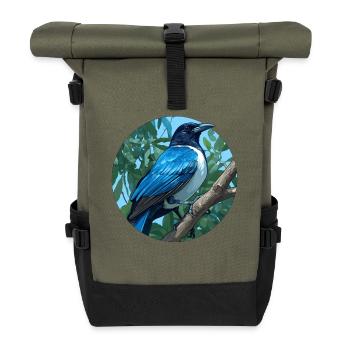 Elstern Elster - Rolltop Rucksack - Olive/Schwarz - Vorne