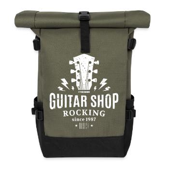 Guitar Shop - Rolltop Rucksack - Olive/Schwarz - Vorne