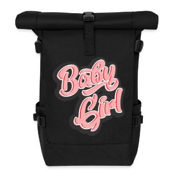 bambina - Zaino Rolltop - nero - Fronte