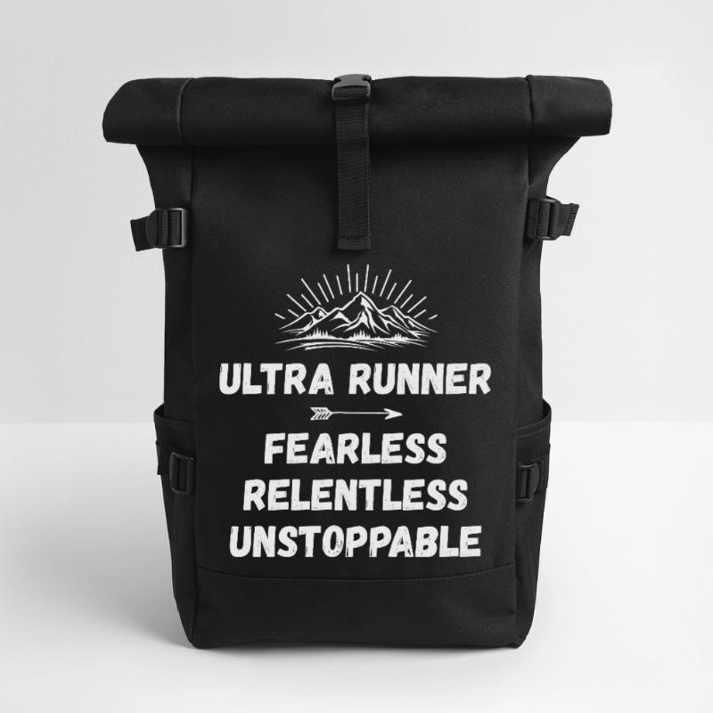 Ultra Runner - Intrépide. Implacable. Imparable. Sac à dos roll top
