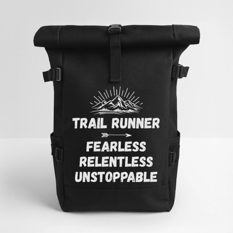 Trail Runner - Intrépide. Implacable. Imparable. Sac à dos roll top