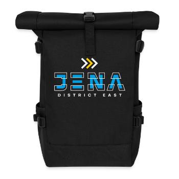 Jena District East - Roll Top Backpack - black - Front