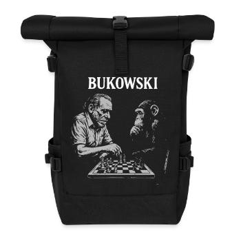 Bukowski Chess Duo - Roll Top Backpack - black - Front