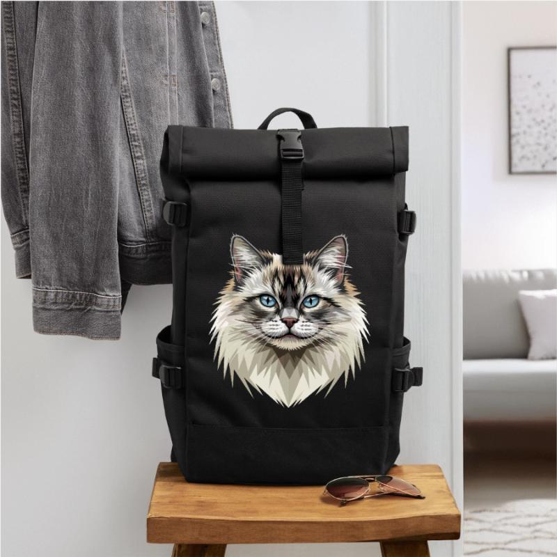 Chat Birman Chat Birman Sacré Chat Birman Mignons Chats Birman Sac à dos roll top