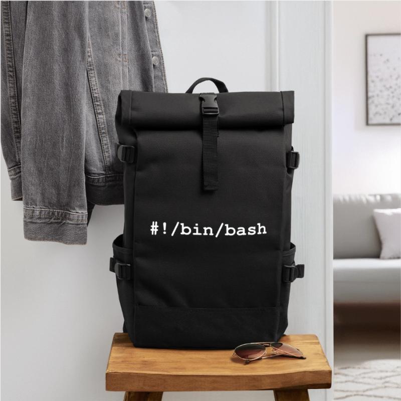 Shell bash / bourne-again sous Linux et Unix Sac à dos roll top