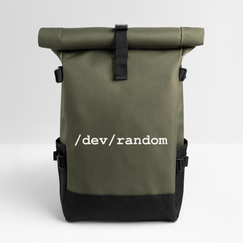 Linux random number generator - /dev/random Roll Top Backpack