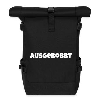 Then it worked out Markus Rühl Gym - Roll Top Backpack - black - Front