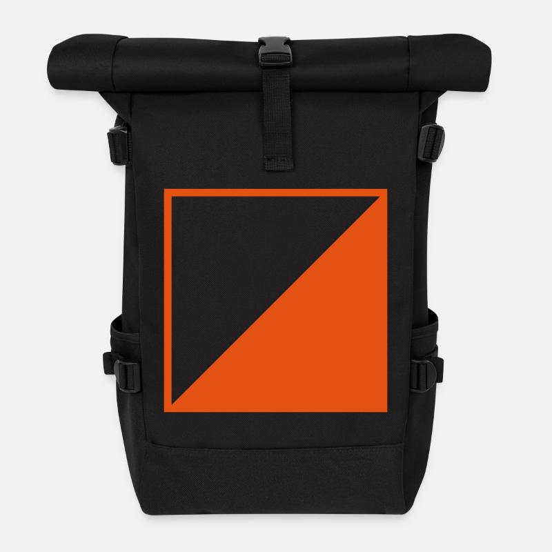 Orientation screen - Roll Top Backpack - black