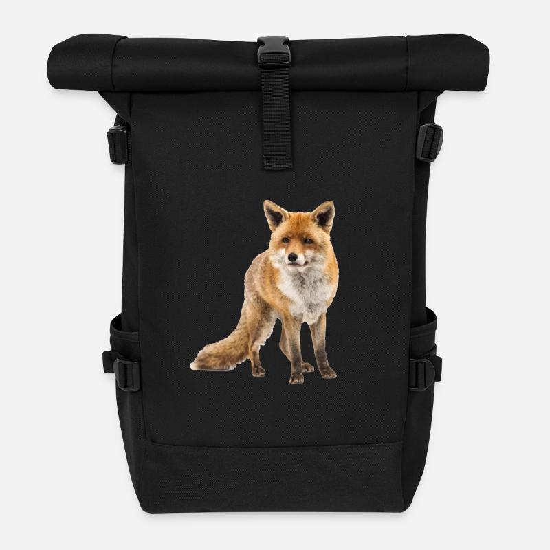 Renard - Sac à dos roll top - noir