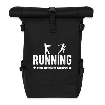 Running Zombie Jogger Fitness Running Cadeau Blanc - Sac à dos roll top - noir - Devant