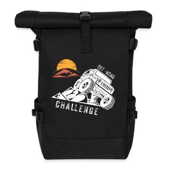 Off Road - Roll Top Backpack - black - Front