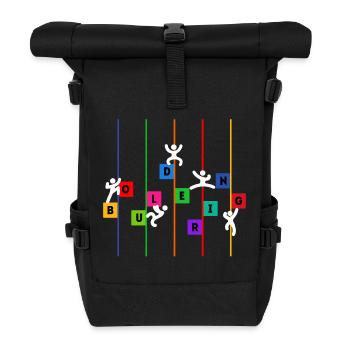 Boulder Escalade Alpinisme Drôle Drôle Sport - Sac à dos roll top - noir - Devant