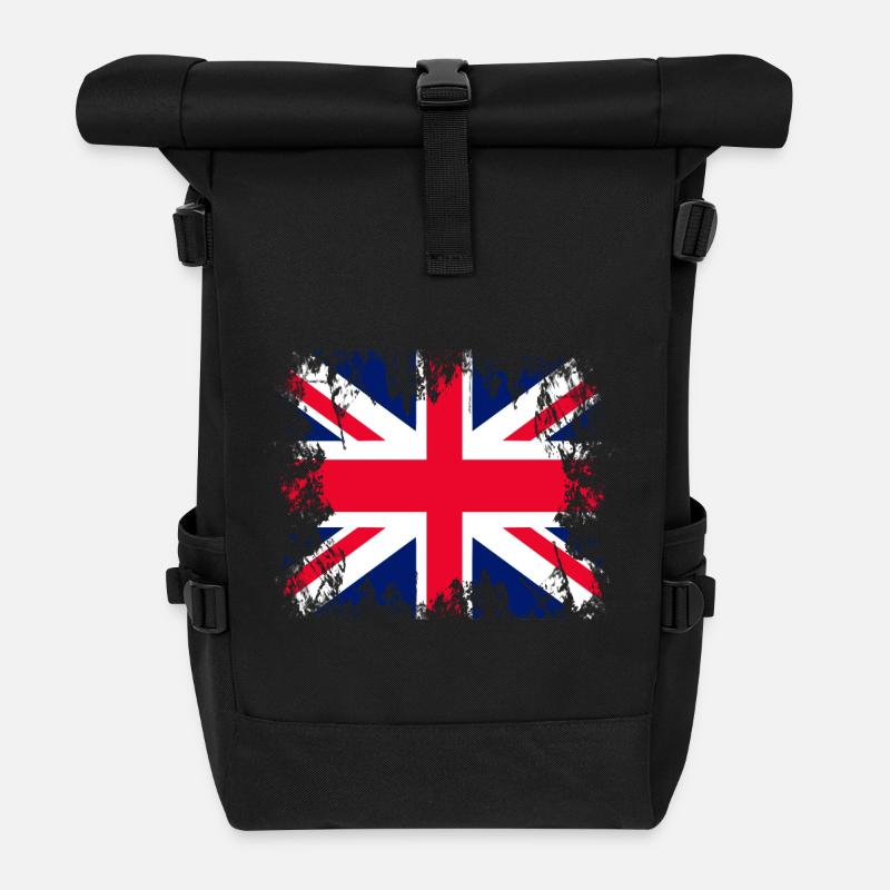 Angleterre Angleterre - Sac à dos roll top - noir