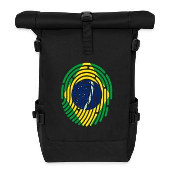 Brasilien Brasil Rio de Janeiro Copacabana Amazona - Rolltop Rucksack - Schwarz - Vorne