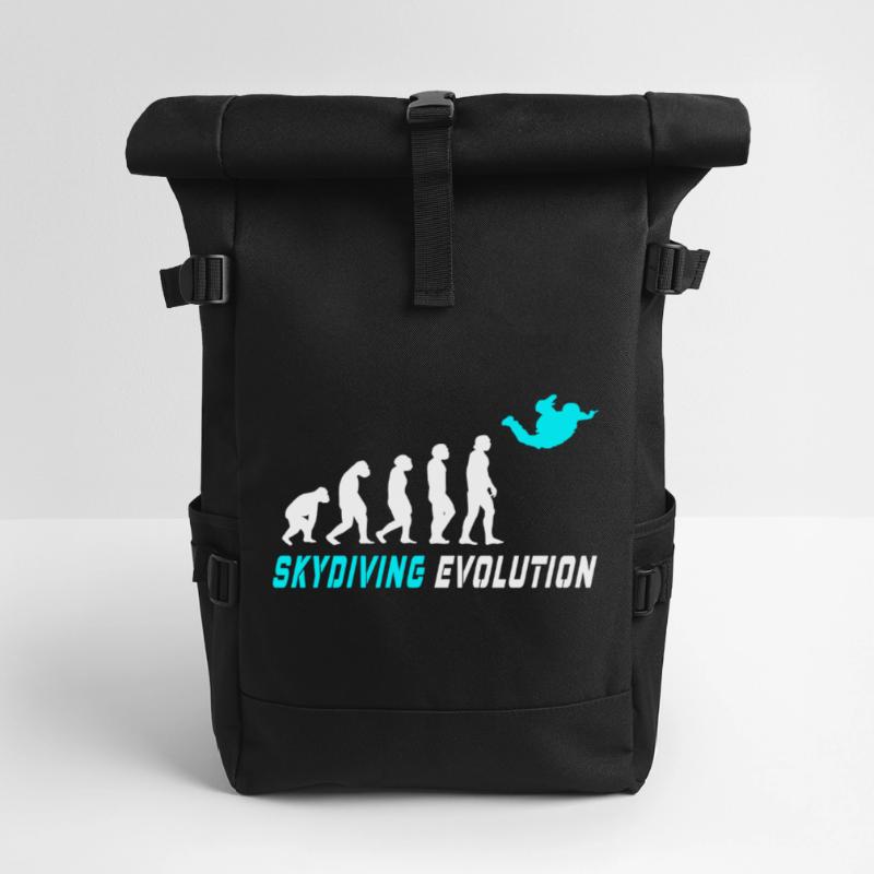 Conception d'évolution de parachute / idée cadeau Sac à dos roll top