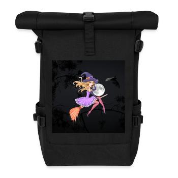 Witch - Roll Top Backpack - black - Front