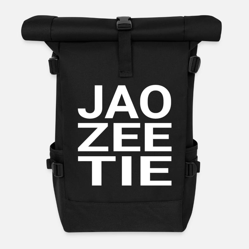 JAOZEETIE - Sac à dos roll top - noir