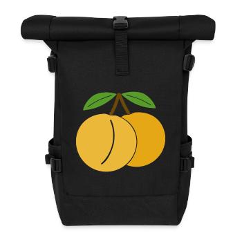 Mirabelle - Rolltop Rucksack - Schwarz - Vorne