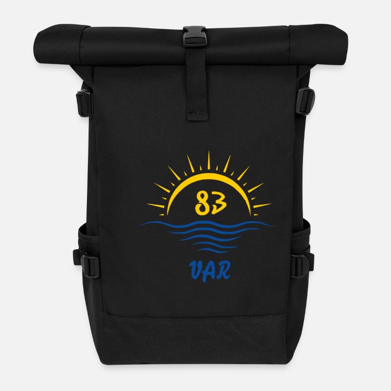 Var - Sac à dos roll top - noir