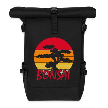 Bonsai - Rolltop Rucksack - Schwarz - Vorne