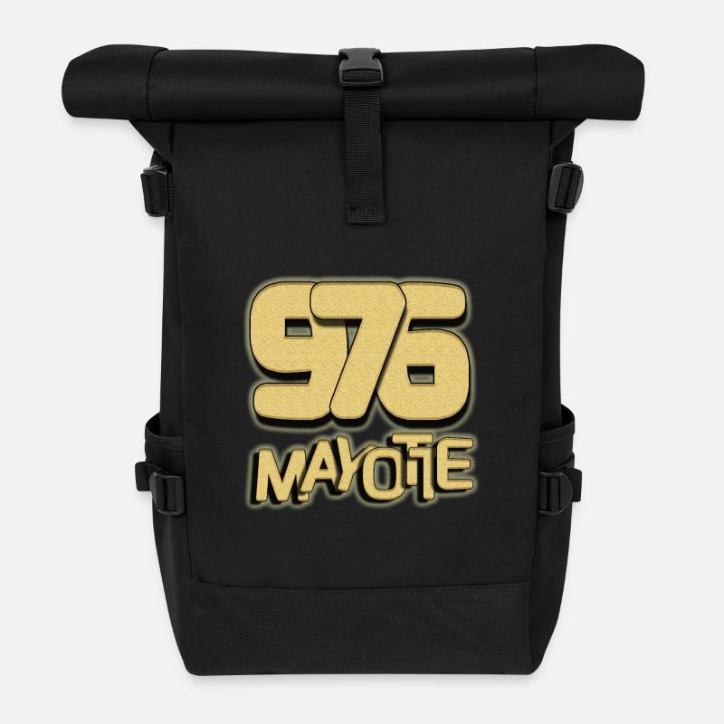 T SHIRT 976 MAYOTTE_MAORÉ - Sac à dos roll top - noir
