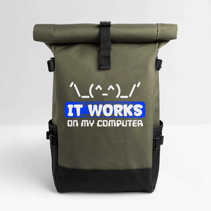 Debug Statement Bugfixing Scripting Code Developer Roll Top Backpack