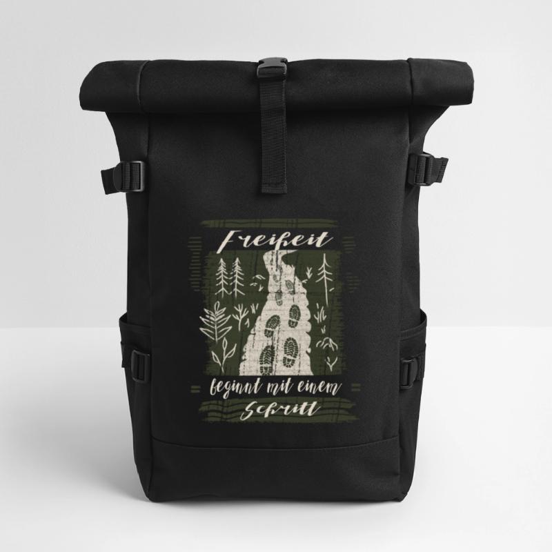 The path is created while walking – Wald Design Roll Top Backpack