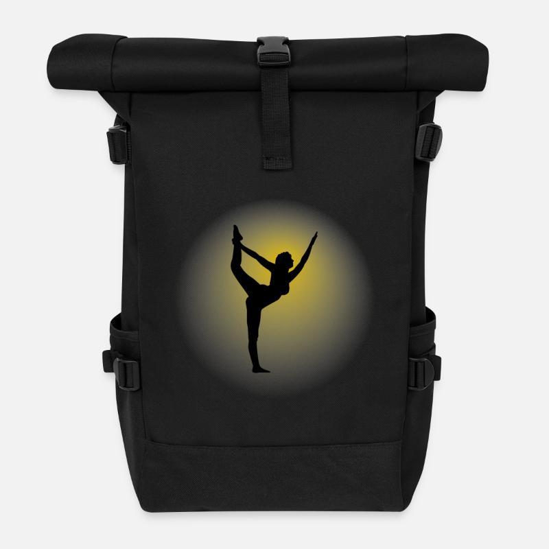 Silhouette 3 - Sac à dos roll top - noir
