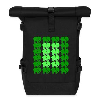 ELEFANT - Rolltop Rucksack - Schwarz - Vorne