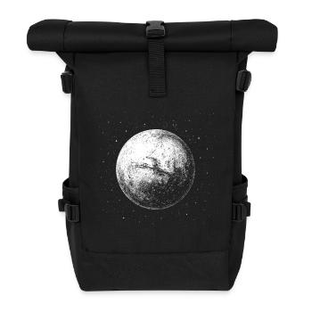 Aimant martien - Sac à dos roll top - noir - Devant