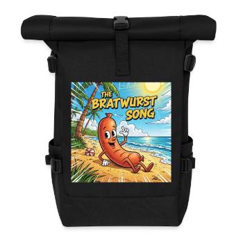 The Bratwurst Song - Roll Top Backpack - black - Front