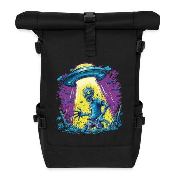 Zombie OVNI - Sac à dos roll top - noir - Devant